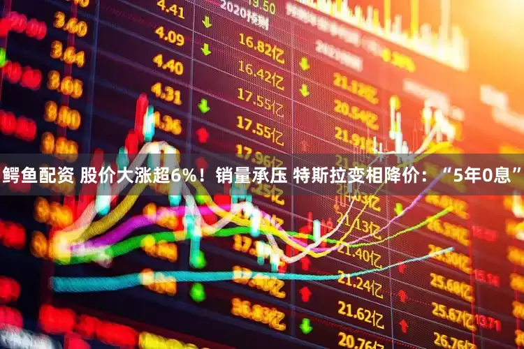 鳄鱼配资 股价大涨超6%！销量承压 特斯拉变相降价：“5年0息”
