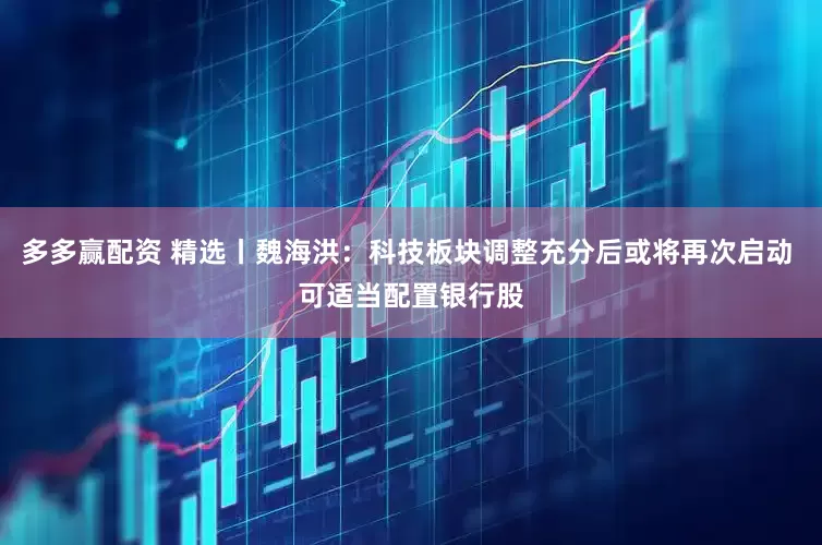 多多赢配资 精选丨魏海洪：科技板块调整充分后或将再次启动 可适当配置银行股